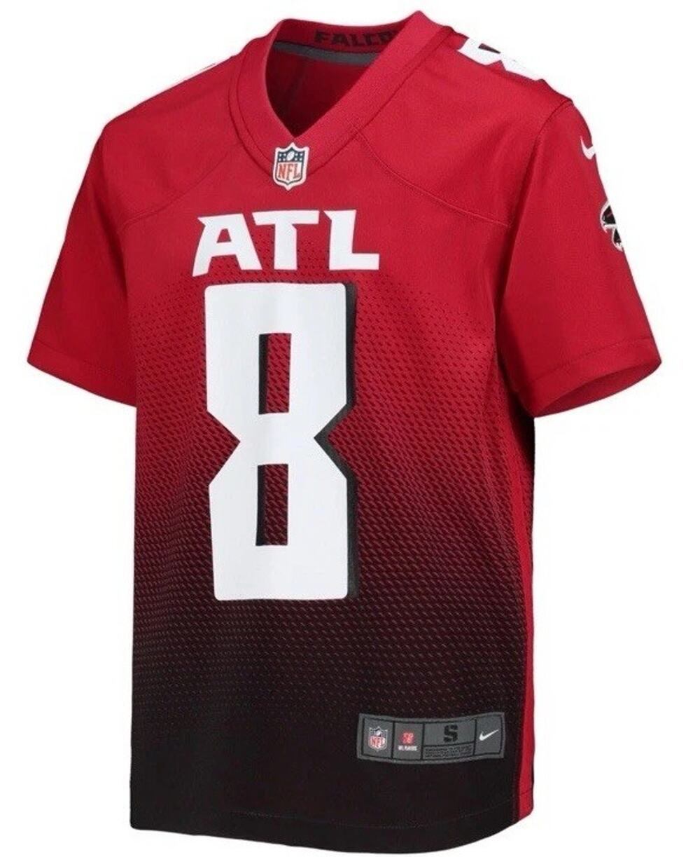 Kyle Pitts Sr. Atlanta Falcons Nike Youth Boys Kids Game Jersey $99 Large L
